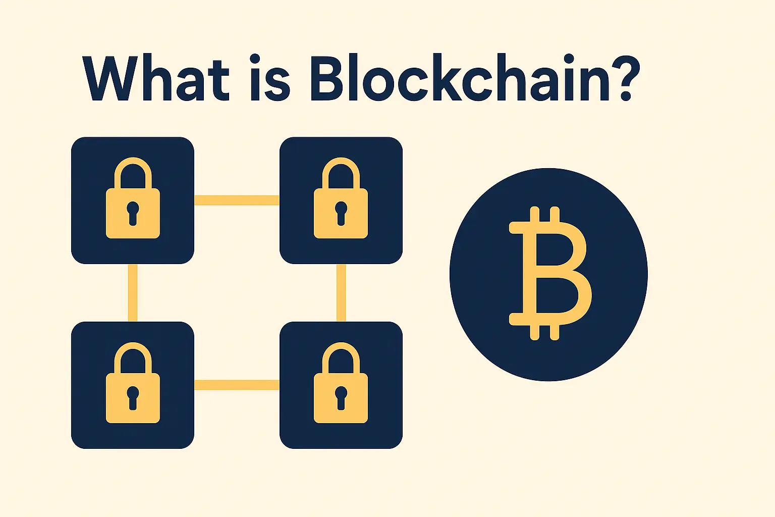 ブロックチェーンとは何かを初心者向けにわかりやすく解説する入門ガイドのイメージ