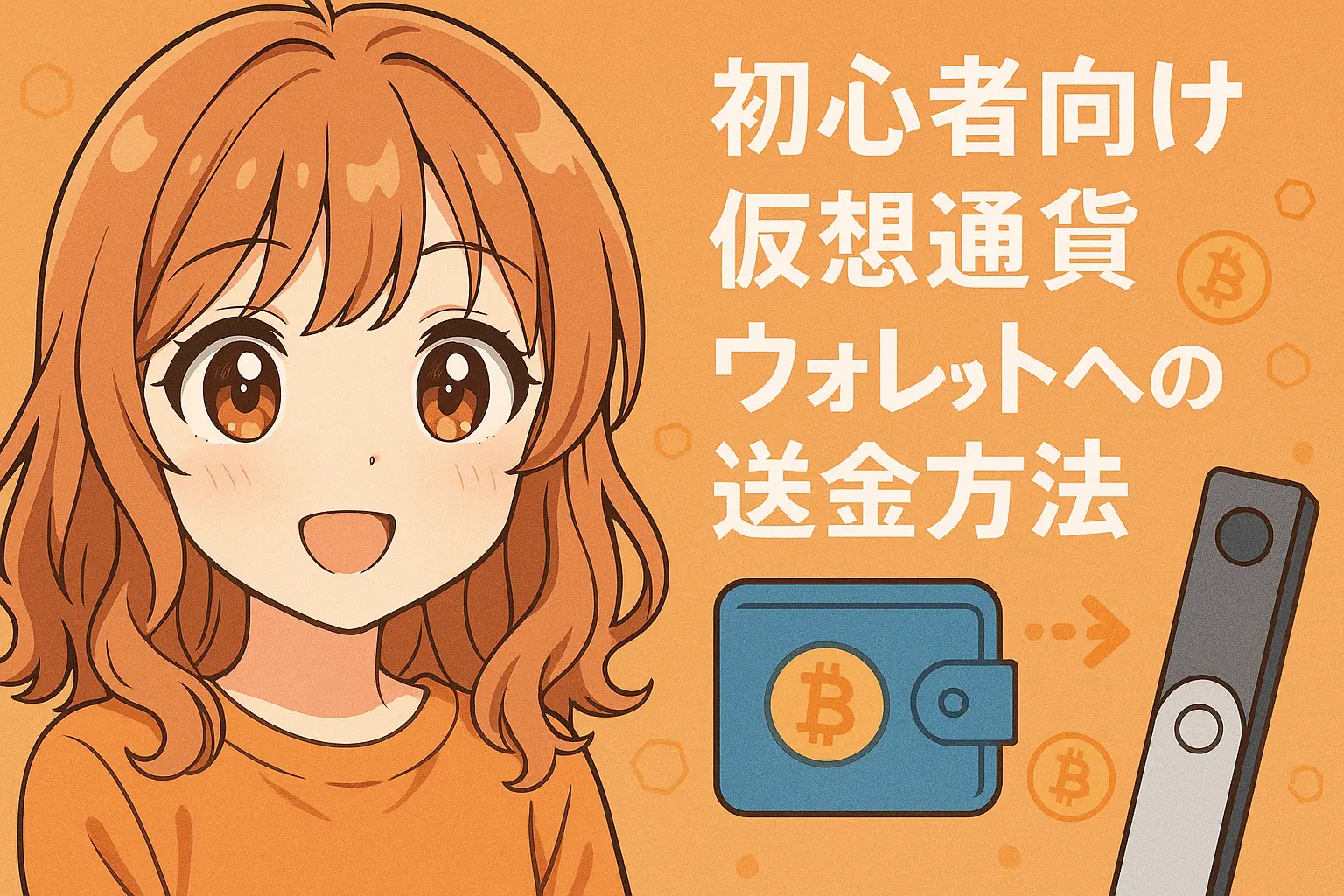 初心者向けに仮想通貨ウォレットへの送金方法と注意点をわかりやすく解説しているガイド