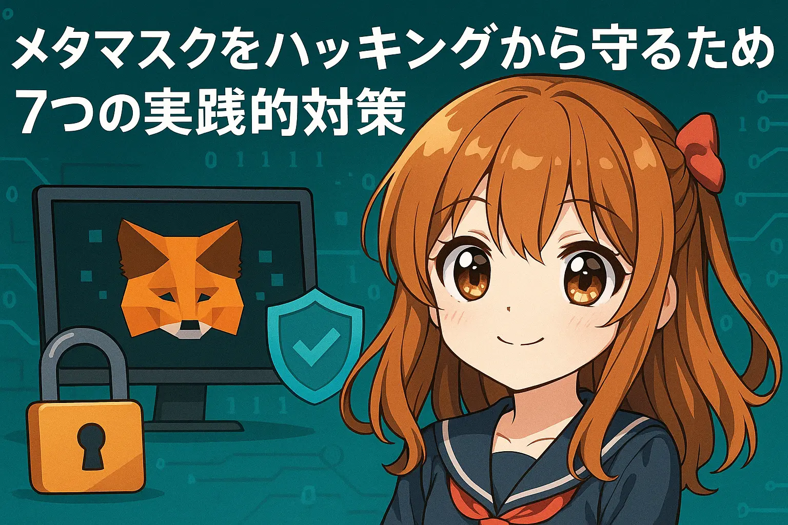 メタマスクをハッキングから守るために初心者が実践できる7つの対策を詳しく解説したガイド