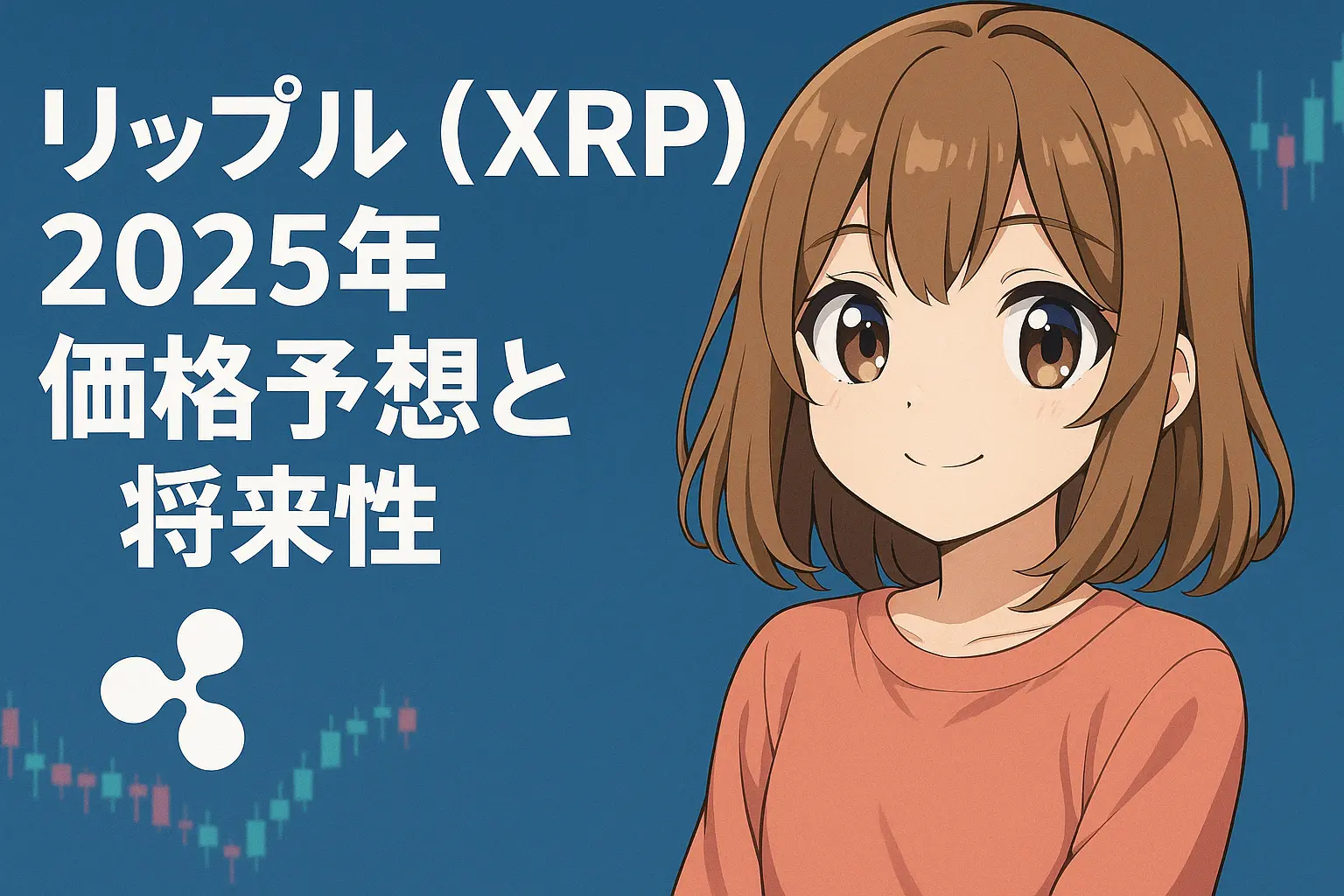 リップル（XRP）の2025年価格予想と将来性について初心者にもわかりやすく徹底解説するイメージ