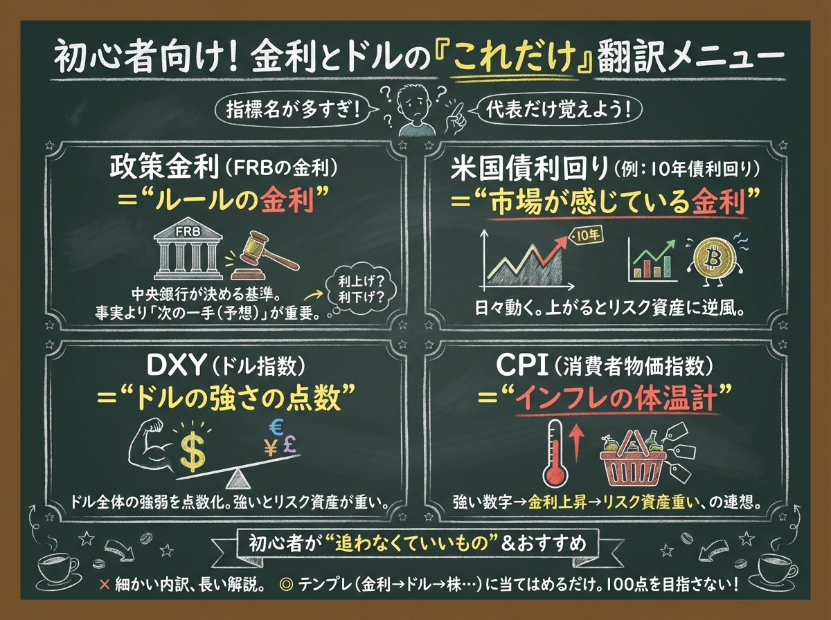 図解：よく出る指標名を初心者語に翻訳（ここだけ見ればOK）